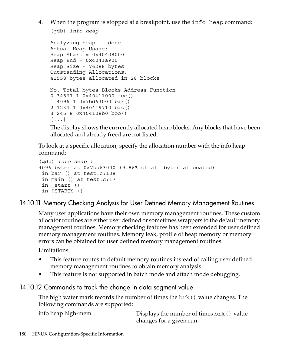 HP gnu source-level debugger 5992-4701 User Manual | Page 180 / 369