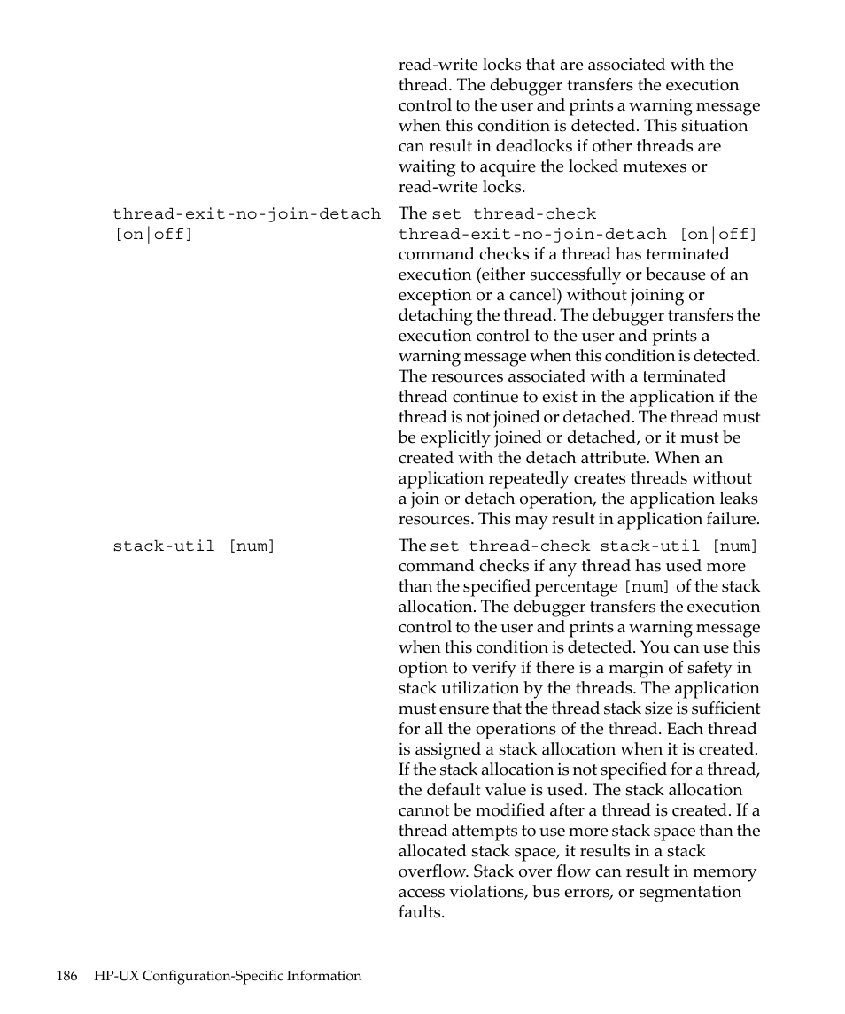 HP gnu source-level debugger 5992-4701 User Manual | Page 186 / 369