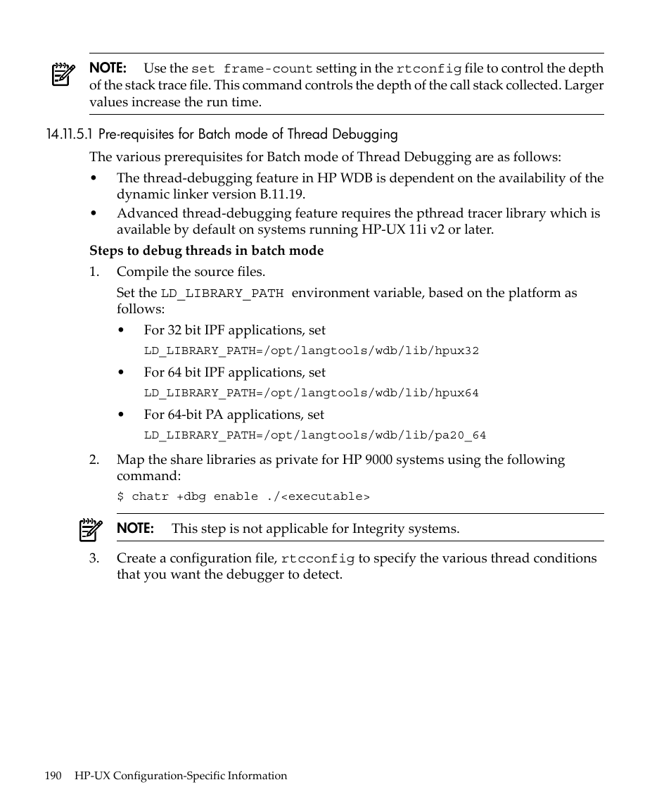 HP gnu source-level debugger 5992-4701 User Manual | Page 190 / 369