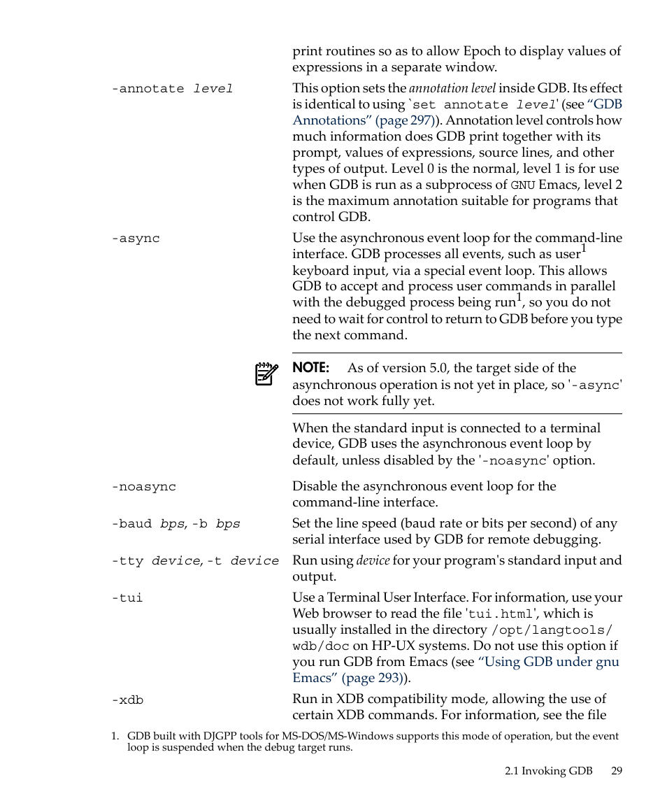 HP gnu source-level debugger 5992-4701 User Manual | Page 29 / 369