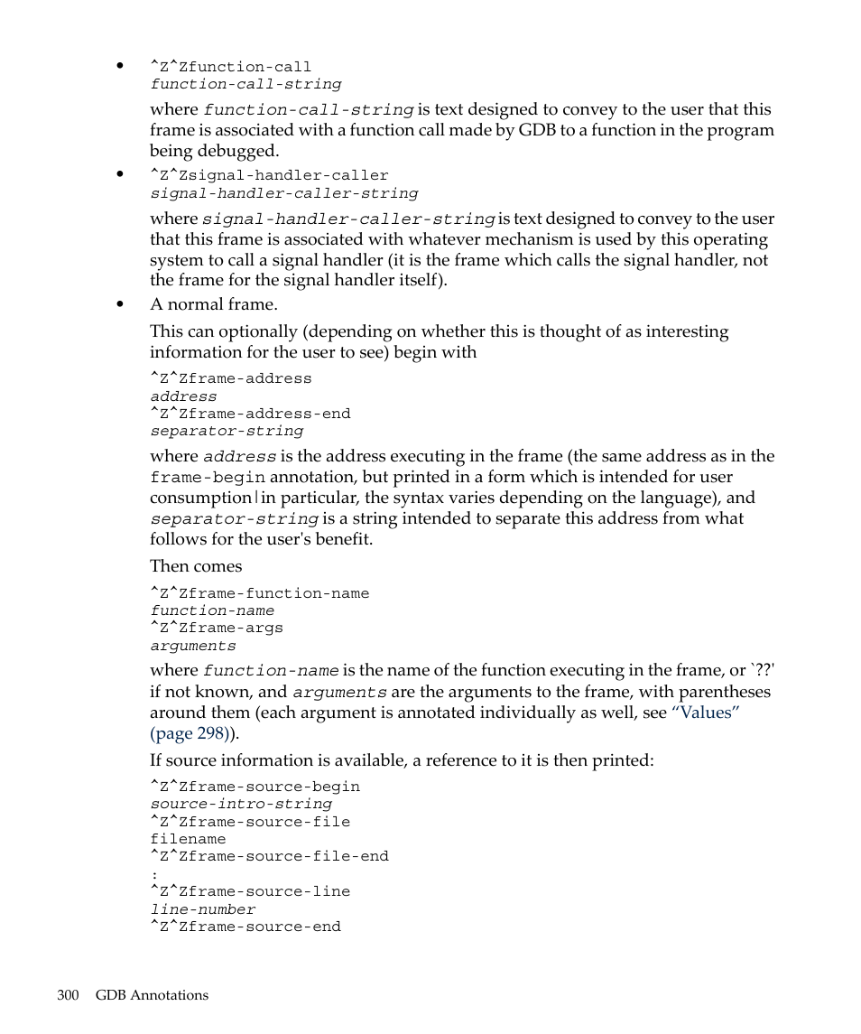 HP gnu source-level debugger 5992-4701 User Manual | Page 300 / 369