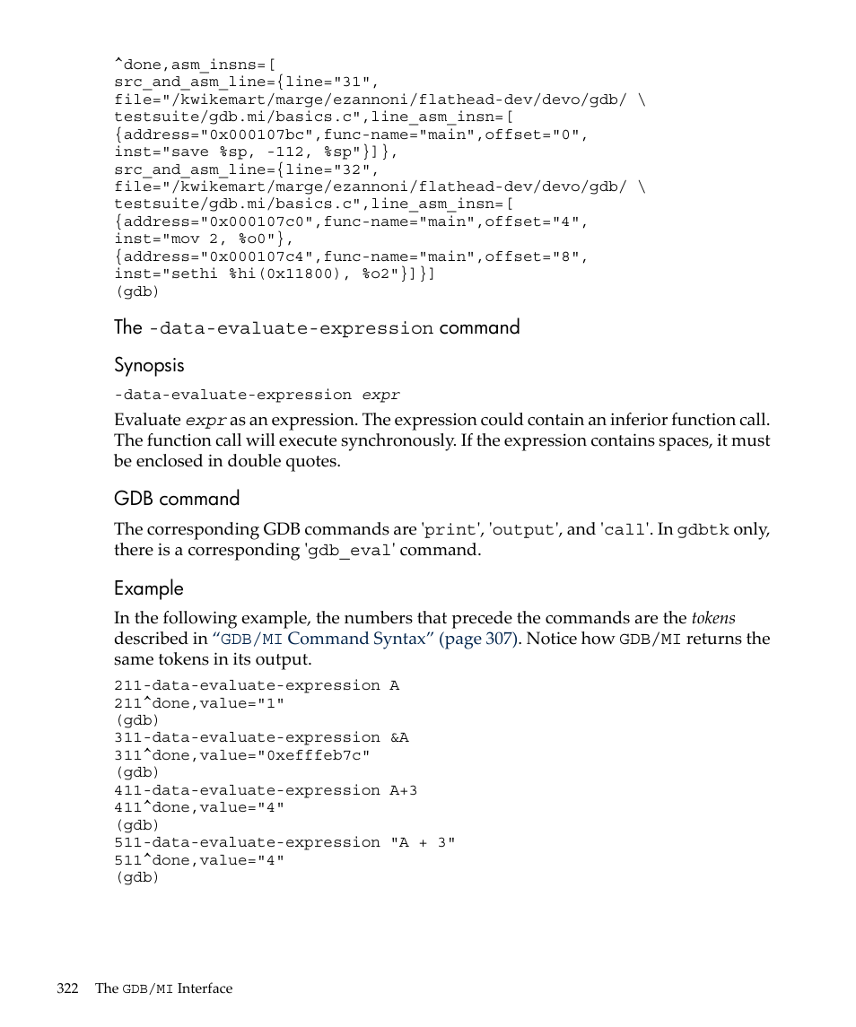 HP gnu source-level debugger 5992-4701 User Manual | Page 322 / 369