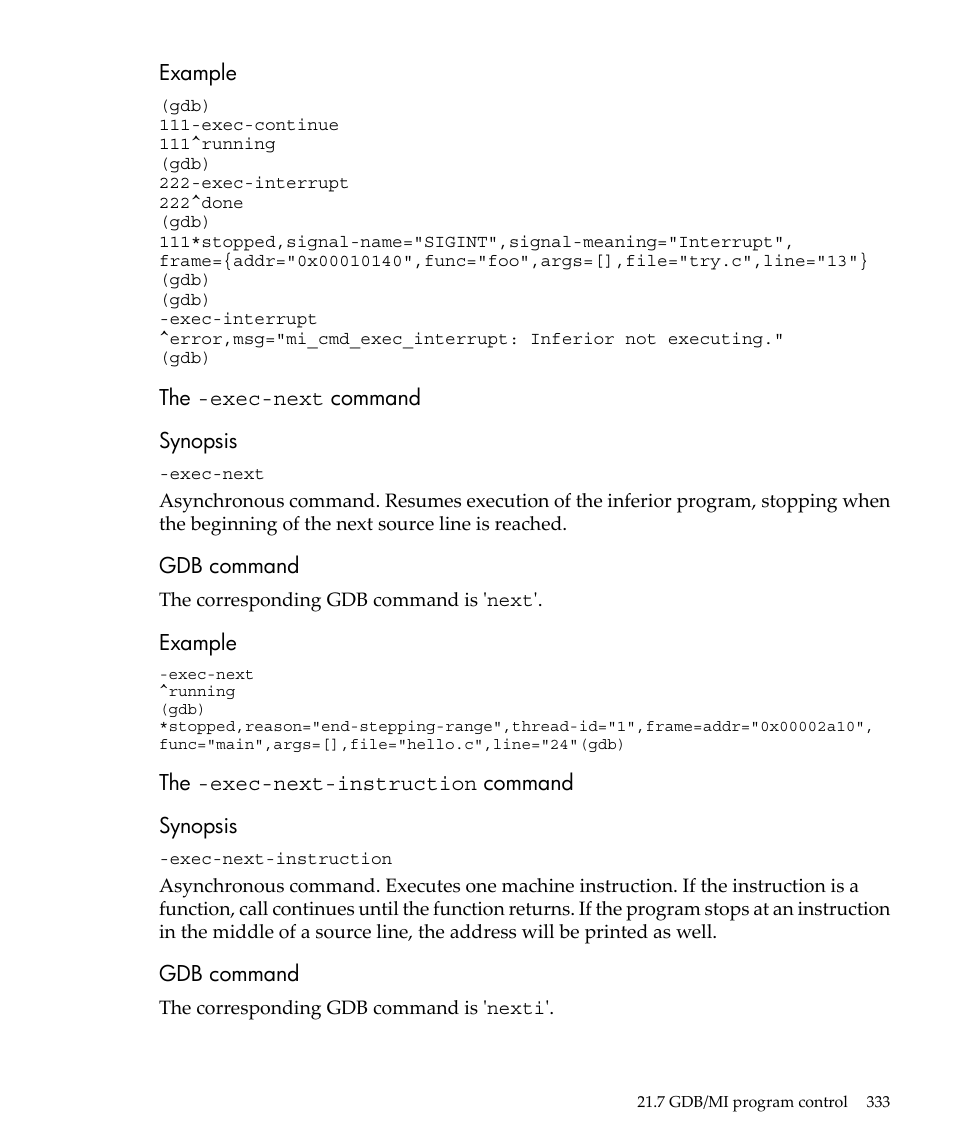 HP gnu source-level debugger 5992-4701 User Manual | Page 333 / 369