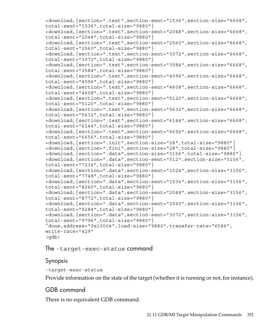 HP gnu source-level debugger 5992-4701 User Manual | Page 351 / 369