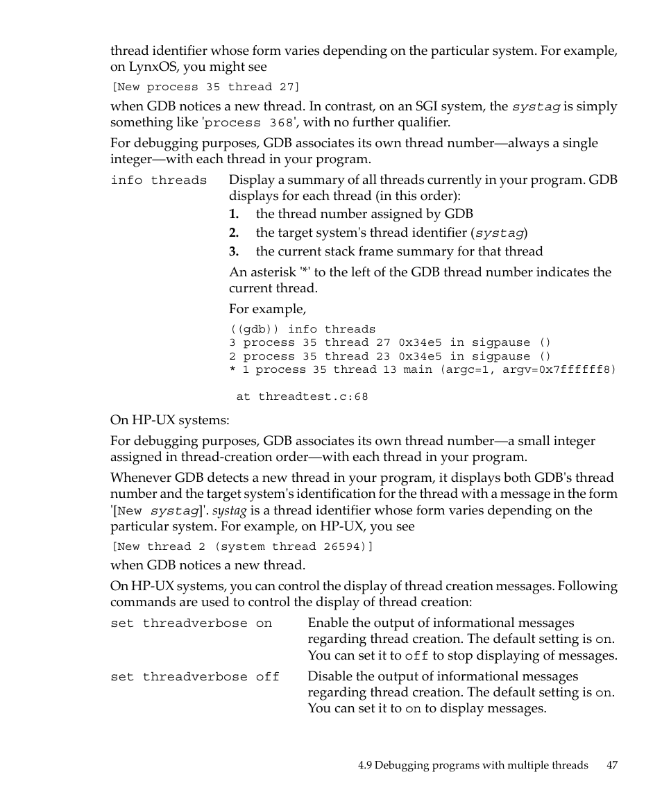 HP gnu source-level debugger 5992-4701 User Manual | Page 47 / 369