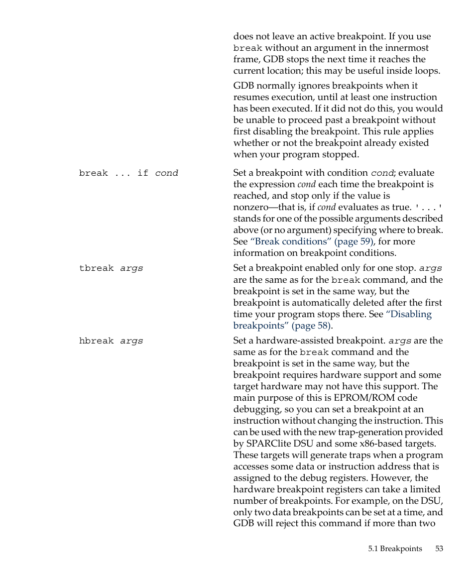 HP gnu source-level debugger 5992-4701 User Manual | Page 53 / 369