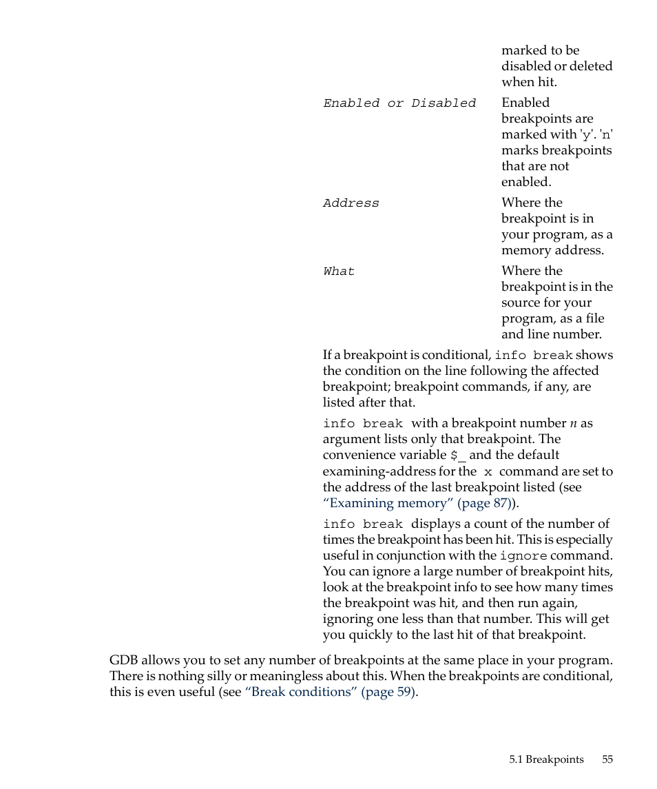 HP gnu source-level debugger 5992-4701 User Manual | Page 55 / 369