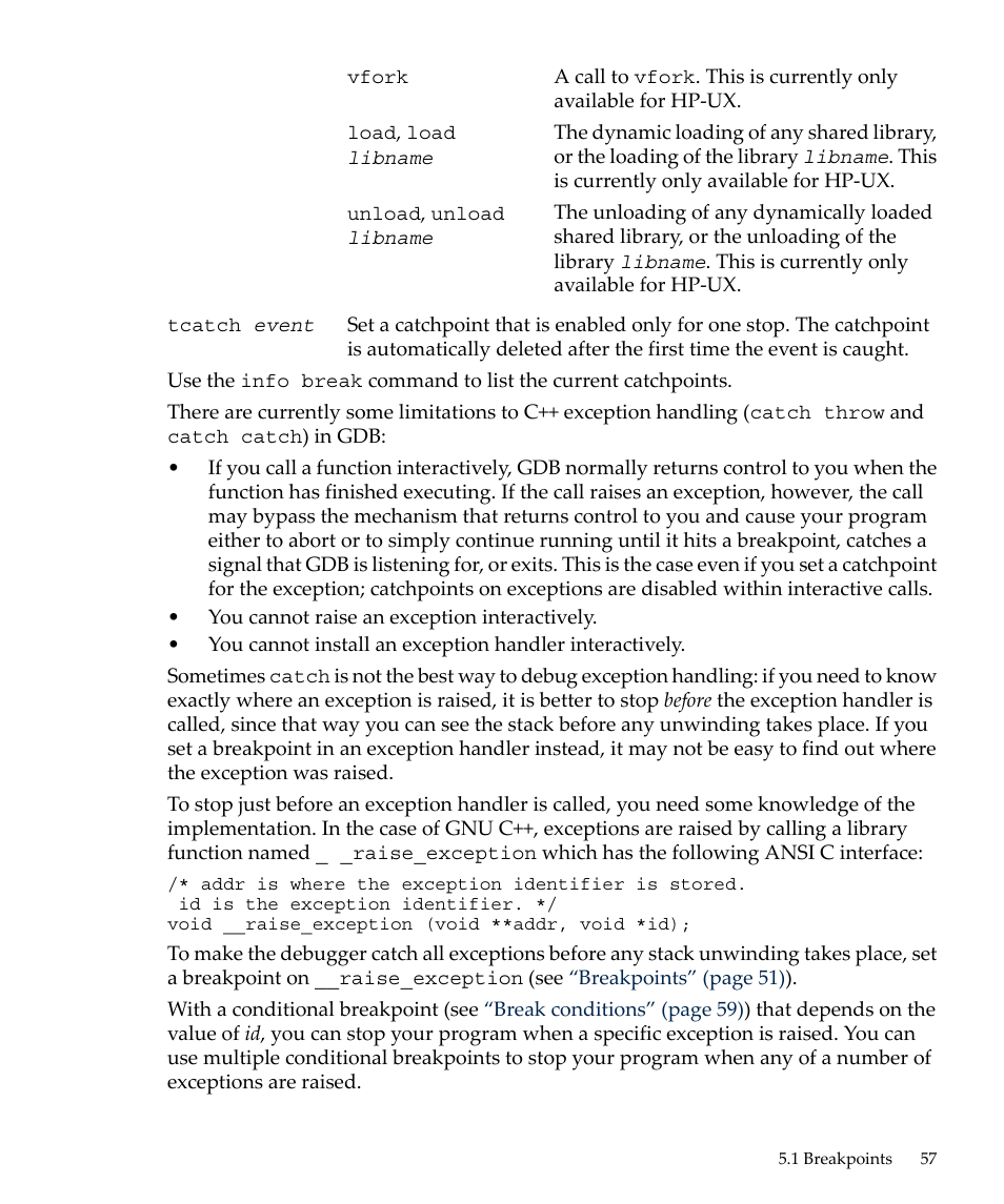 HP gnu source-level debugger 5992-4701 User Manual | Page 57 / 369