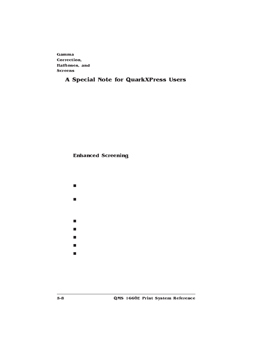 A special note for quarkxpress users | HP QMS 1660E User Manual | Page 106 / 314