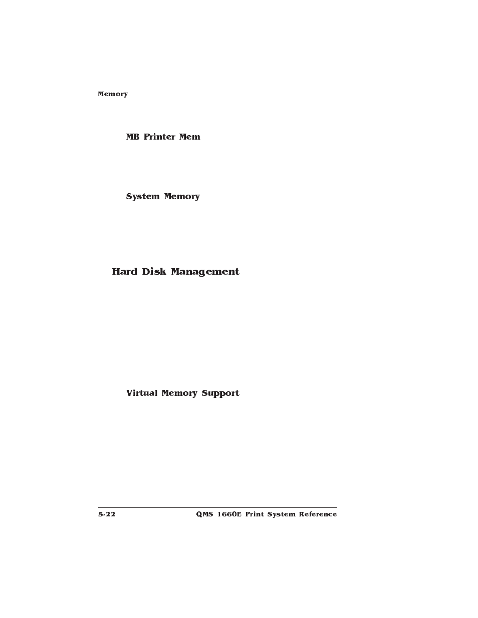 Hard disk management | HP QMS 1660E User Manual | Page 120 / 314