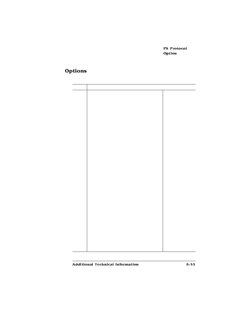 Options | HP QMS 1660E User Manual | Page 131 / 314