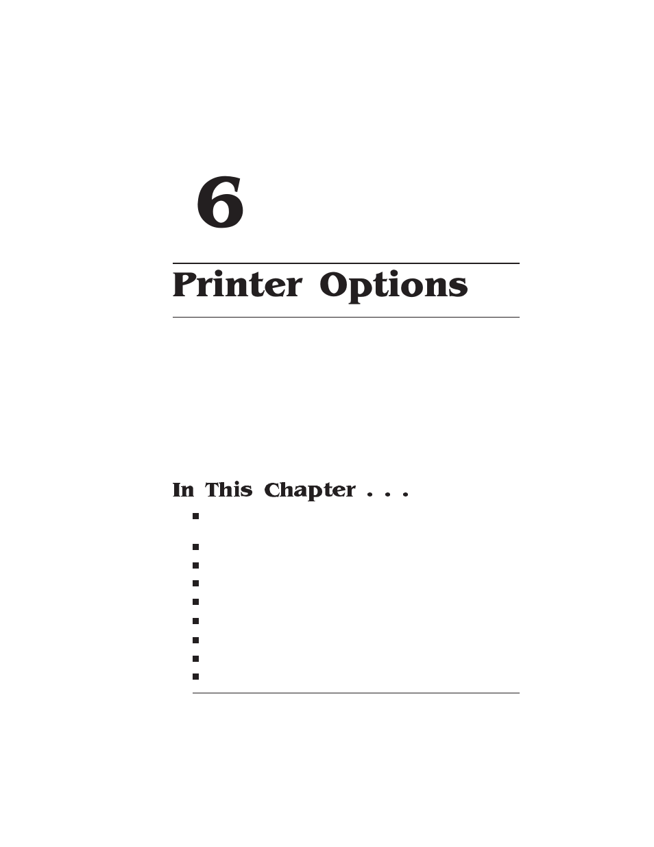 Printer options | HP QMS 1660E User Manual | Page 135 / 314