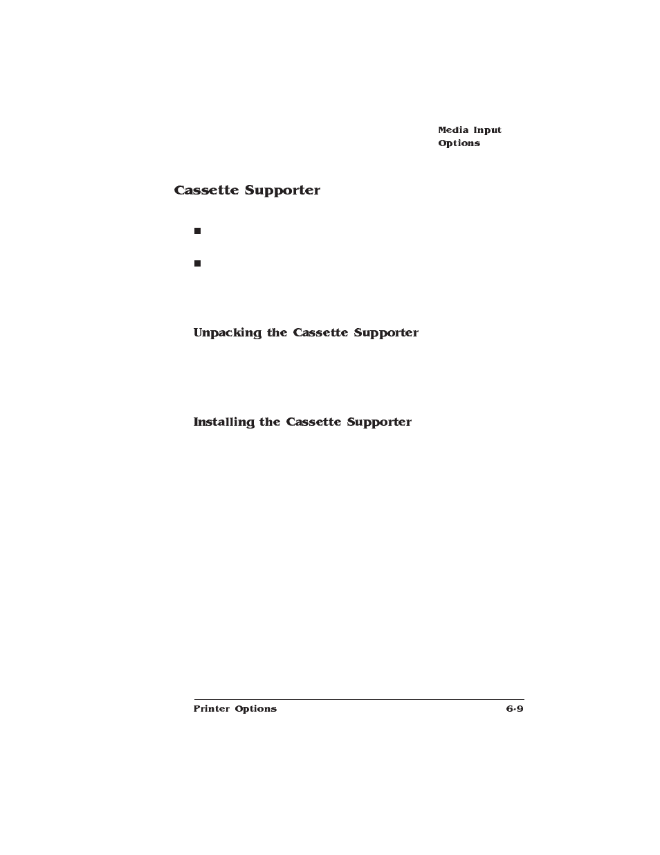 Cassette supporter | HP QMS 1660E User Manual | Page 143 / 314