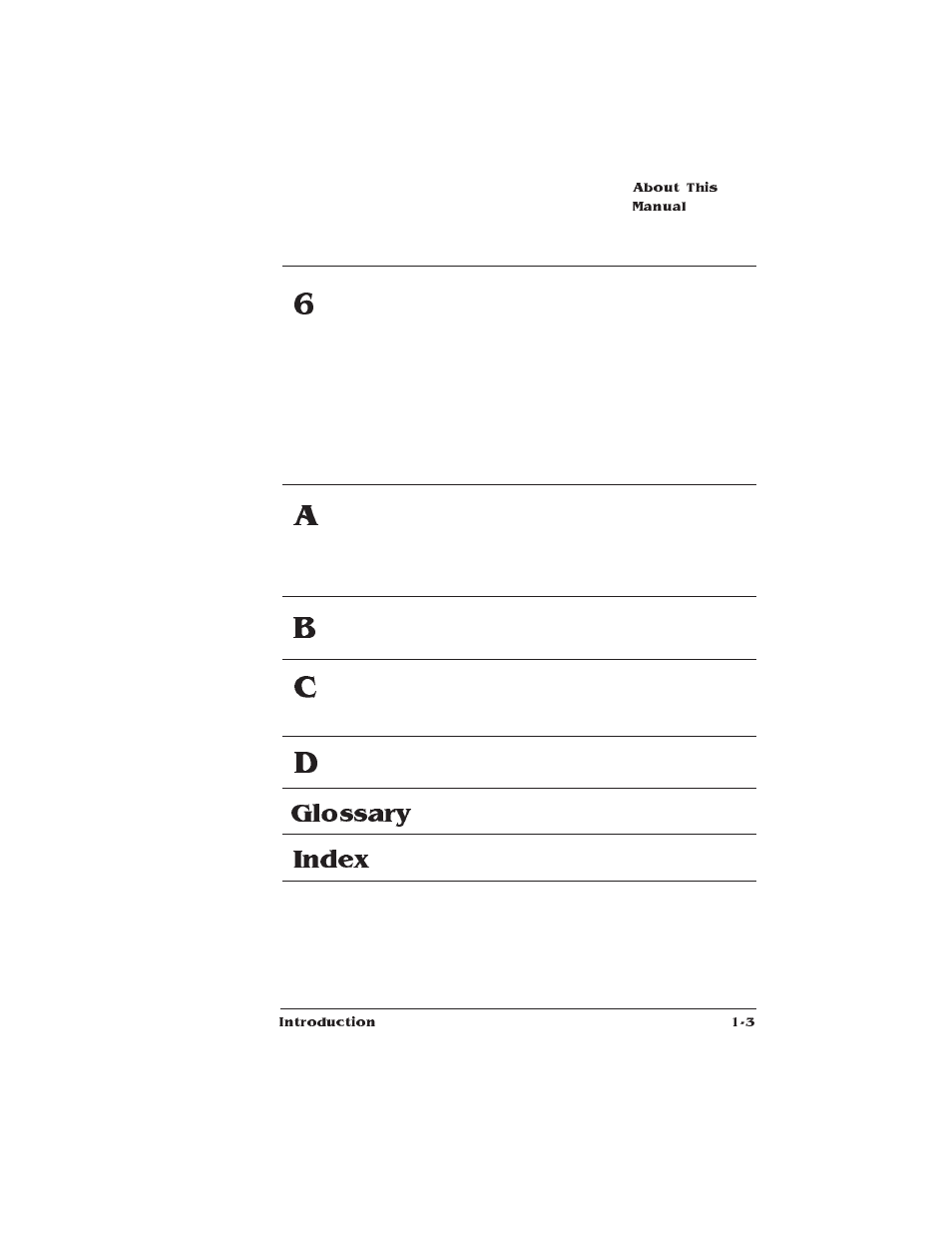 Glossary, Index | HP QMS 1660E User Manual | Page 15 / 314