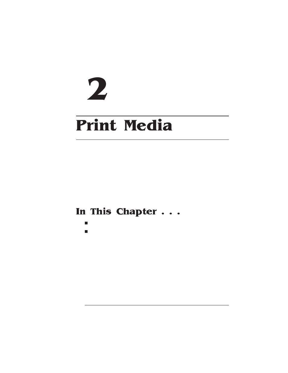 Print media | HP QMS 1660E User Manual | Page 17 / 314