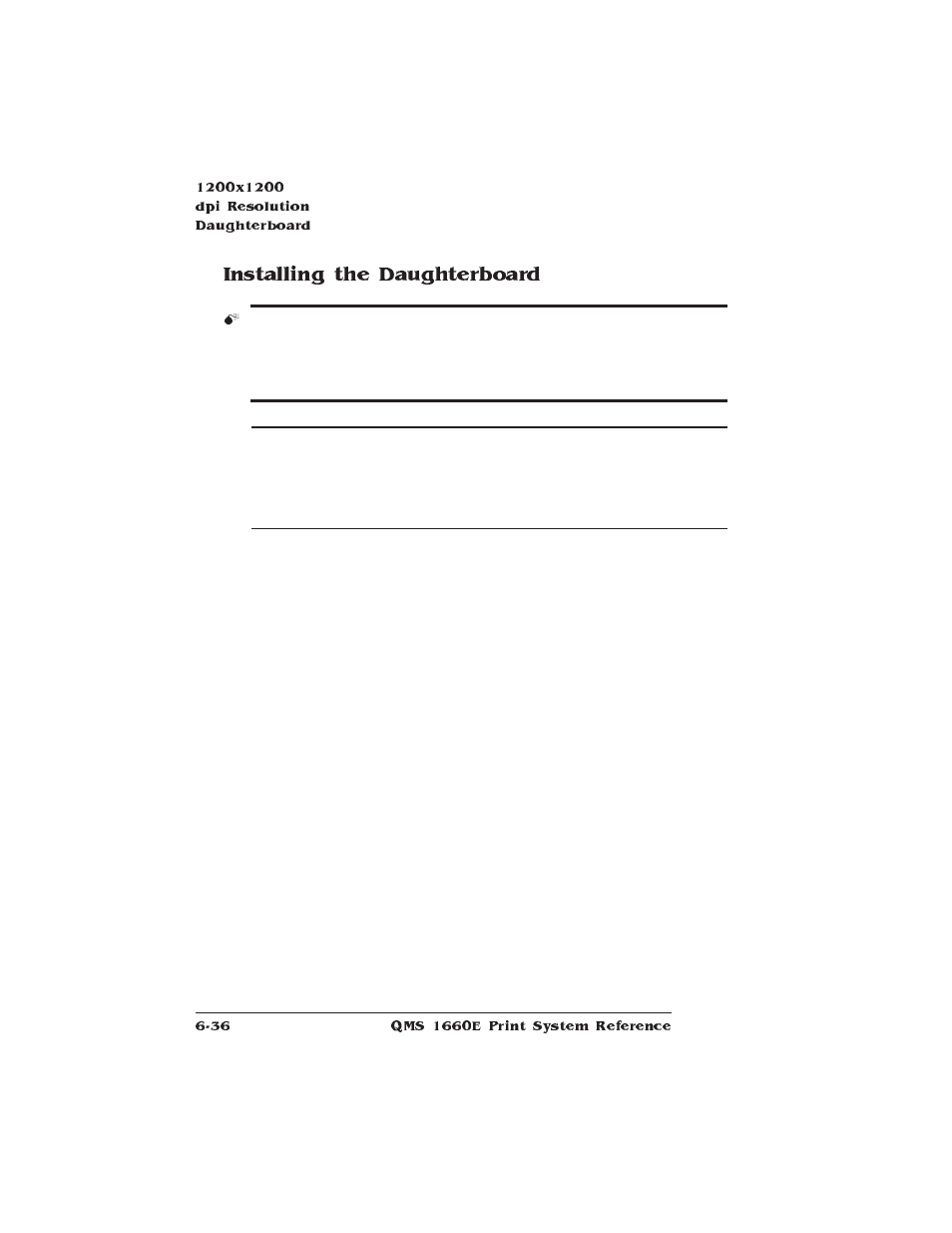 Installing the daughterboard | HP QMS 1660E User Manual | Page 170 / 314