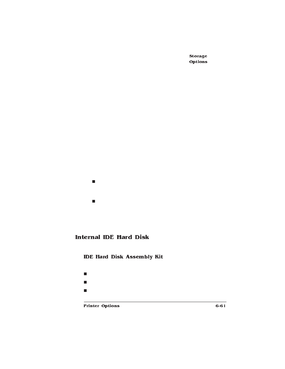 Internal ide hard disk | HP QMS 1660E User Manual | Page 195 / 314