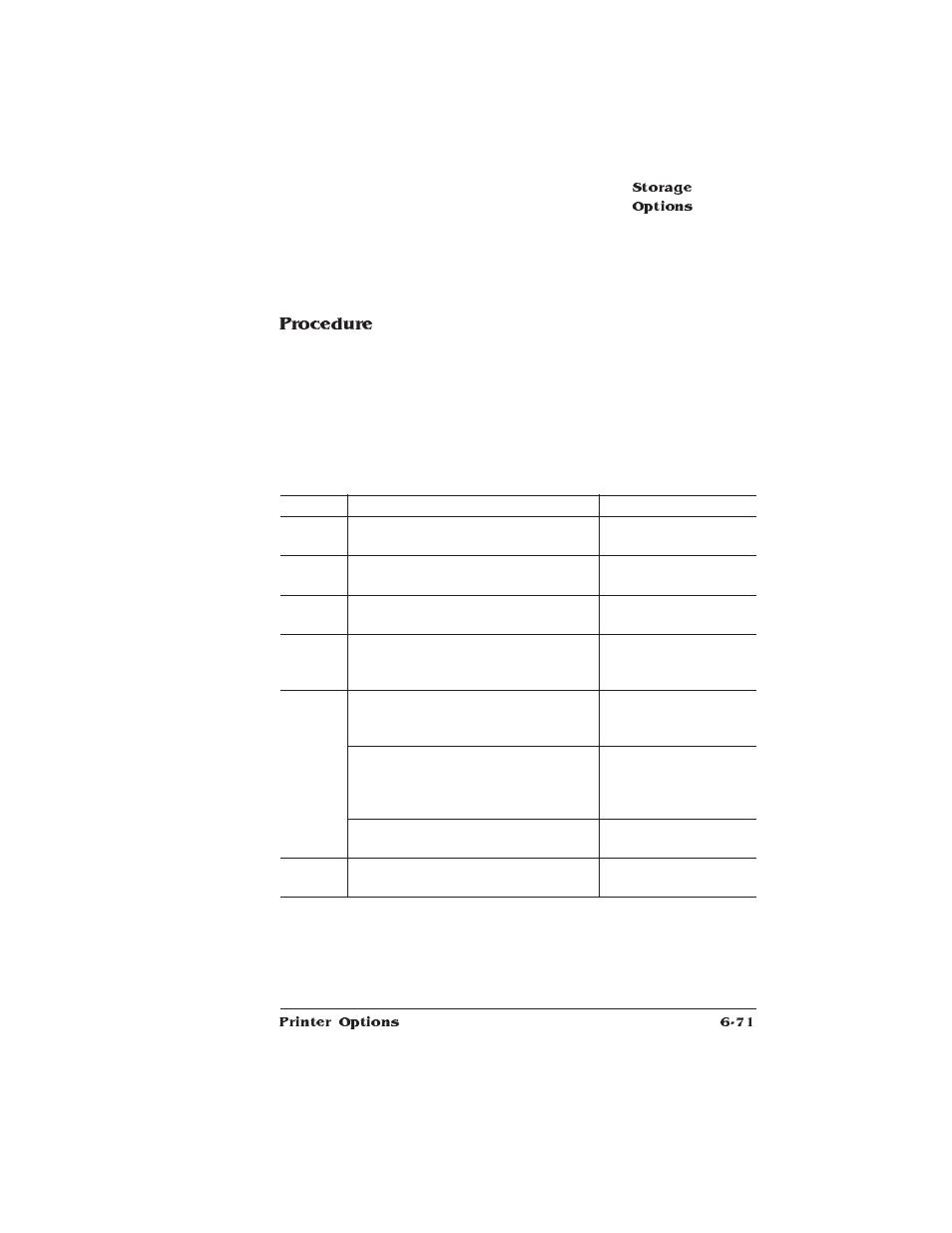 Procedure | HP QMS 1660E User Manual | Page 205 / 314