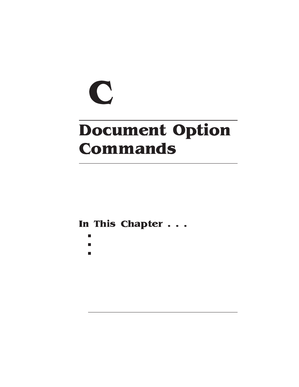 Document option commands | HP QMS 1660E User Manual | Page 247 / 314