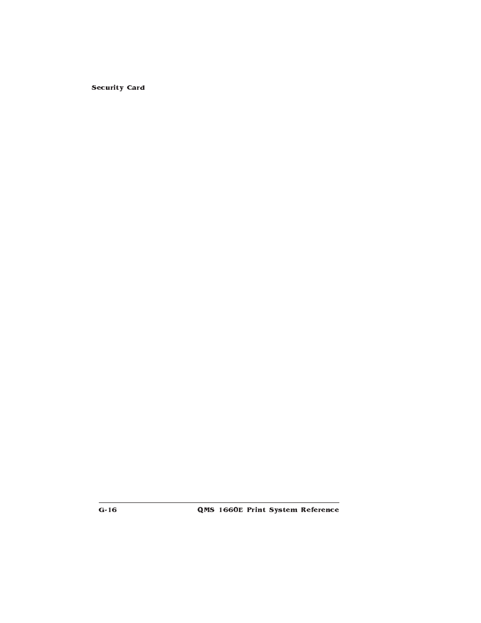 HP QMS 1660E User Manual | Page 288 / 314