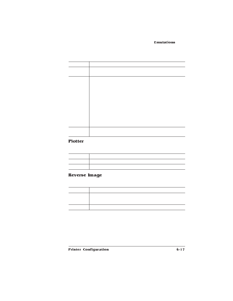 Plotter, Reverse image | HP QMS 1660E User Manual | Page 49 / 314