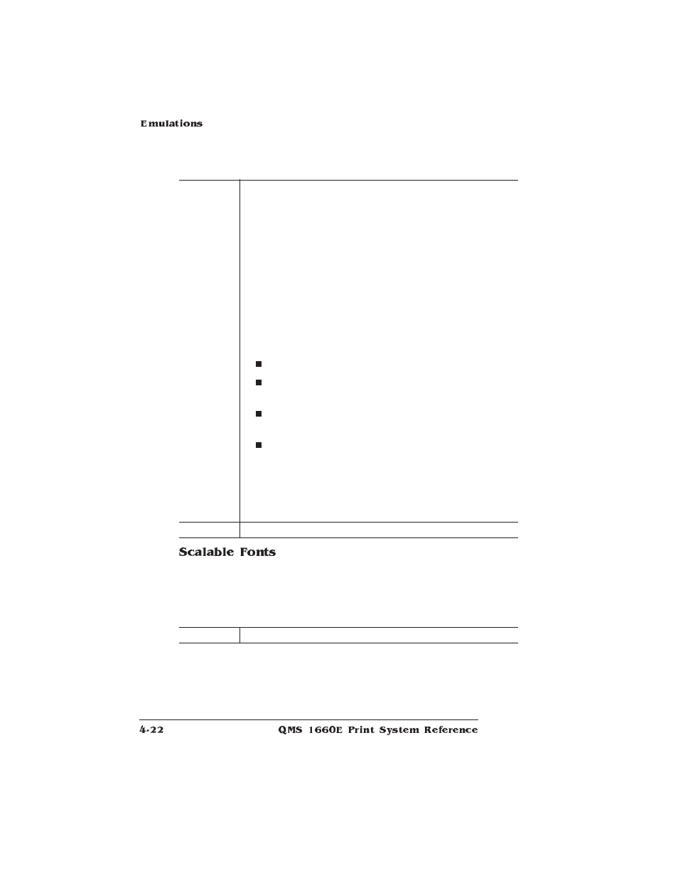 Scalable fonts | HP QMS 1660E User Manual | Page 54 / 314