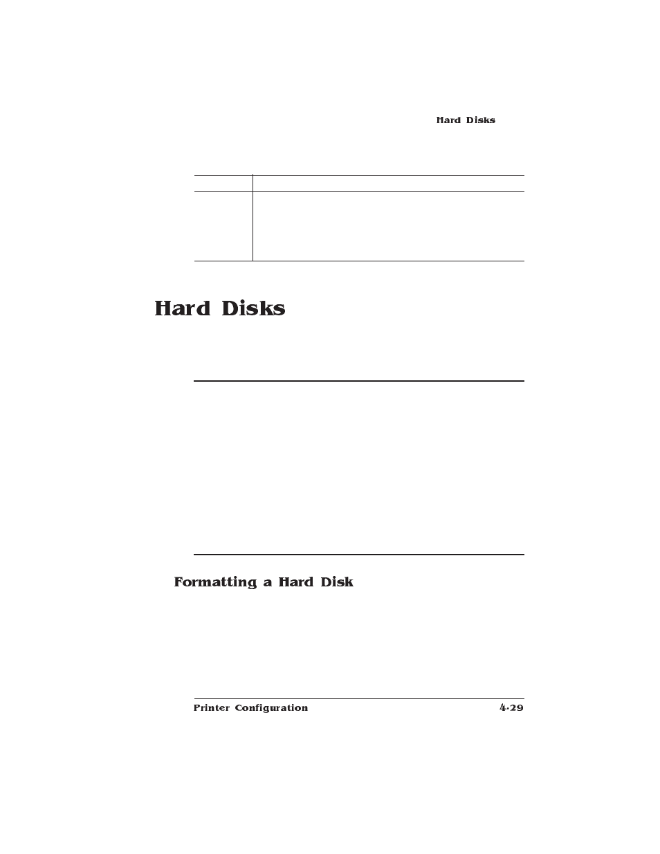 Hard disks, Formatting a hard disk | HP QMS 1660E User Manual | Page 61 / 314