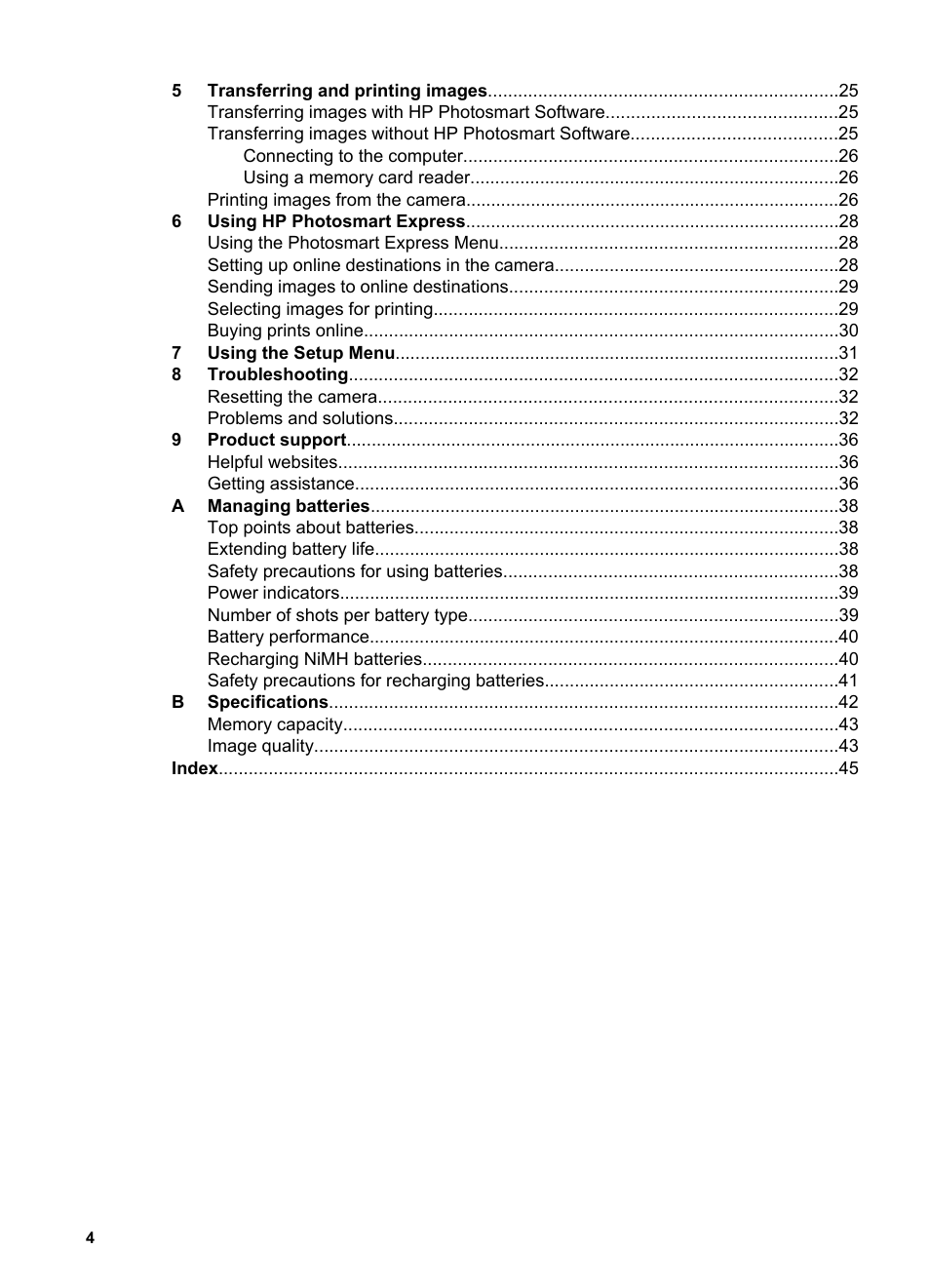 HP M527 User Manual | Page 4 / 46