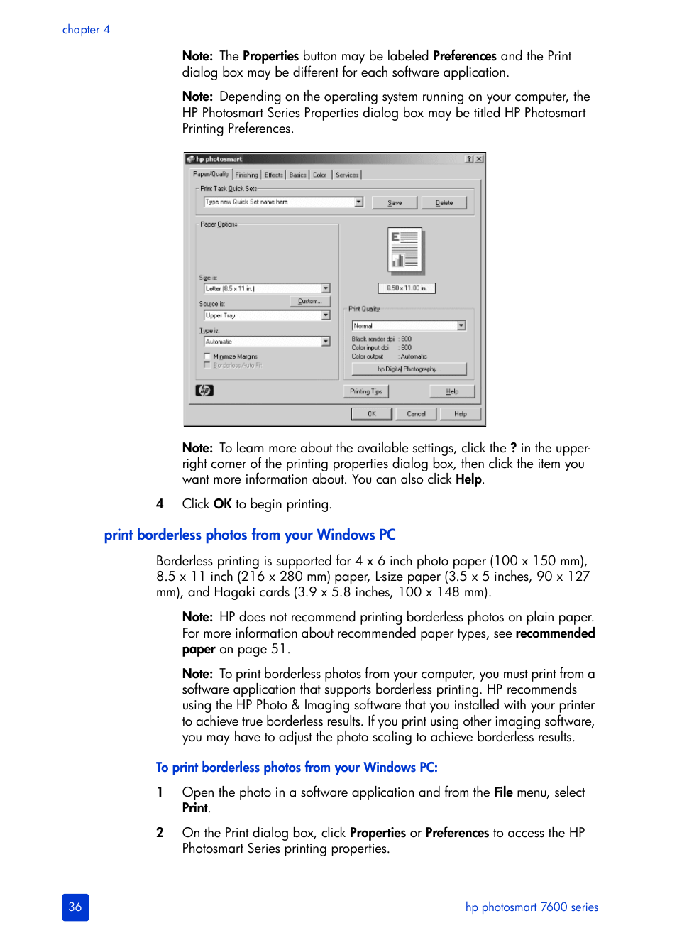 HP 7600 User Manual | Page 40 / 64
