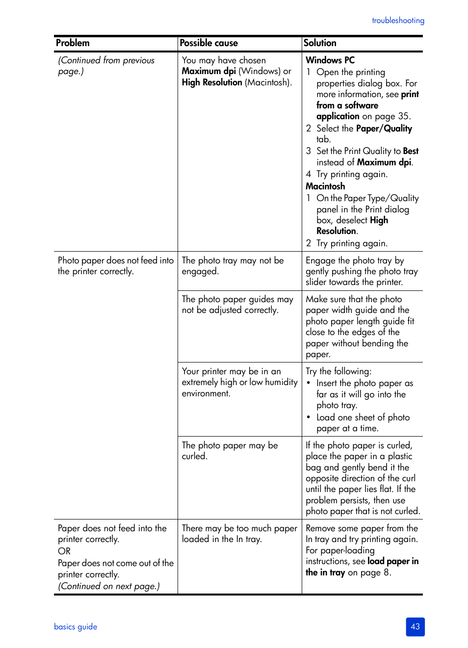 HP 7600 User Manual | Page 47 / 64