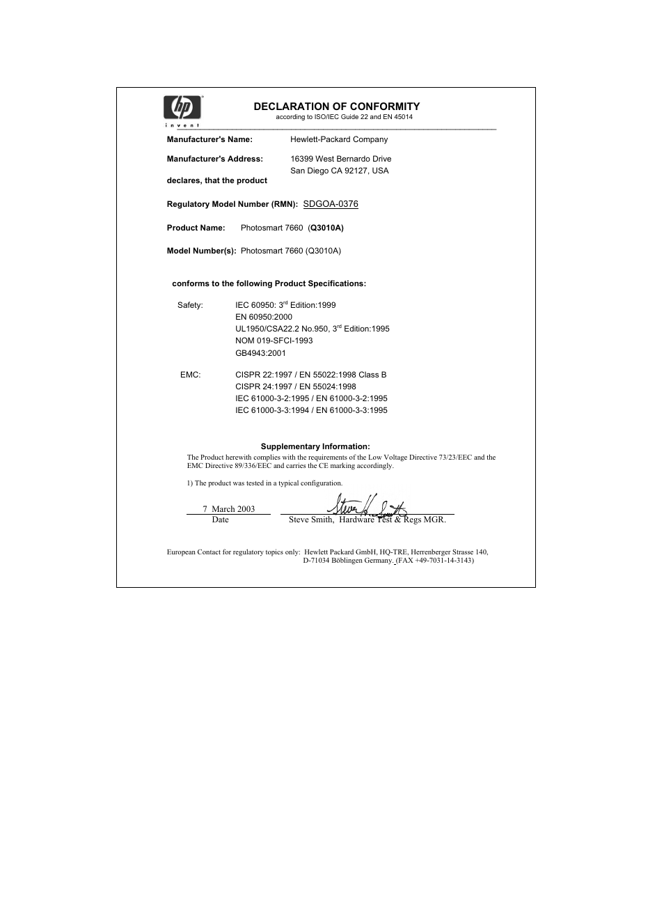 HP 7600 User Manual | Page 63 / 64