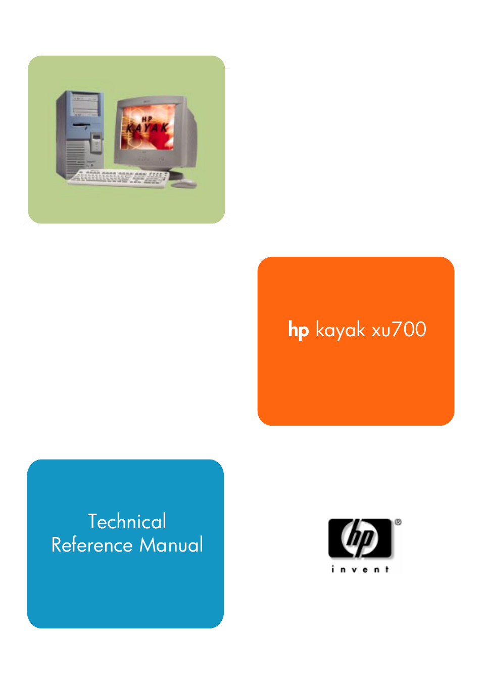 HP XU700 User Manual | 124 pages