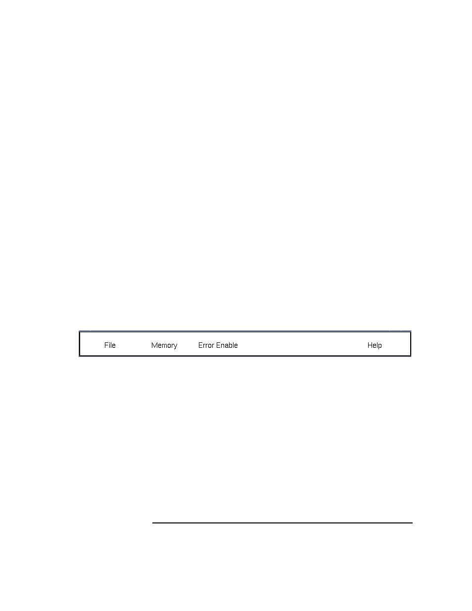 Menu bar, Figure 59 xconfig window menu bar, Figure 59 | HP 9000 V2600 SCA User Manual | Page 127 / 206