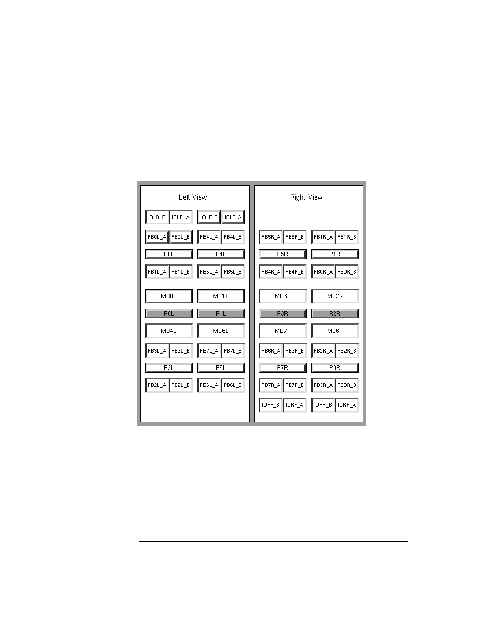 Node configuration map, Figure 60 xconfig window node configuration map, Figure 60 | HP 9000 V2600 SCA User Manual | Page 128 / 206