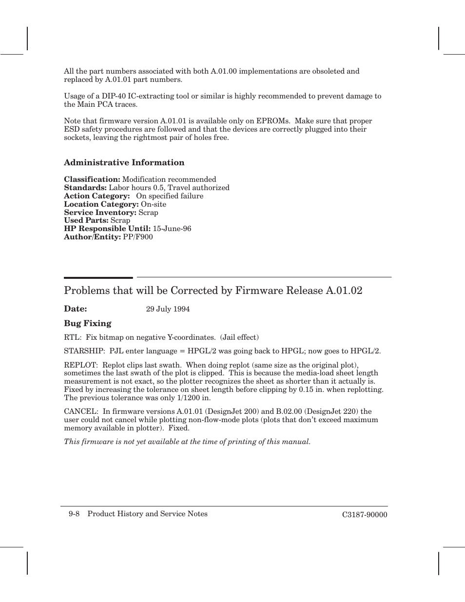 HP 220 User Manual | Page 186 / 246