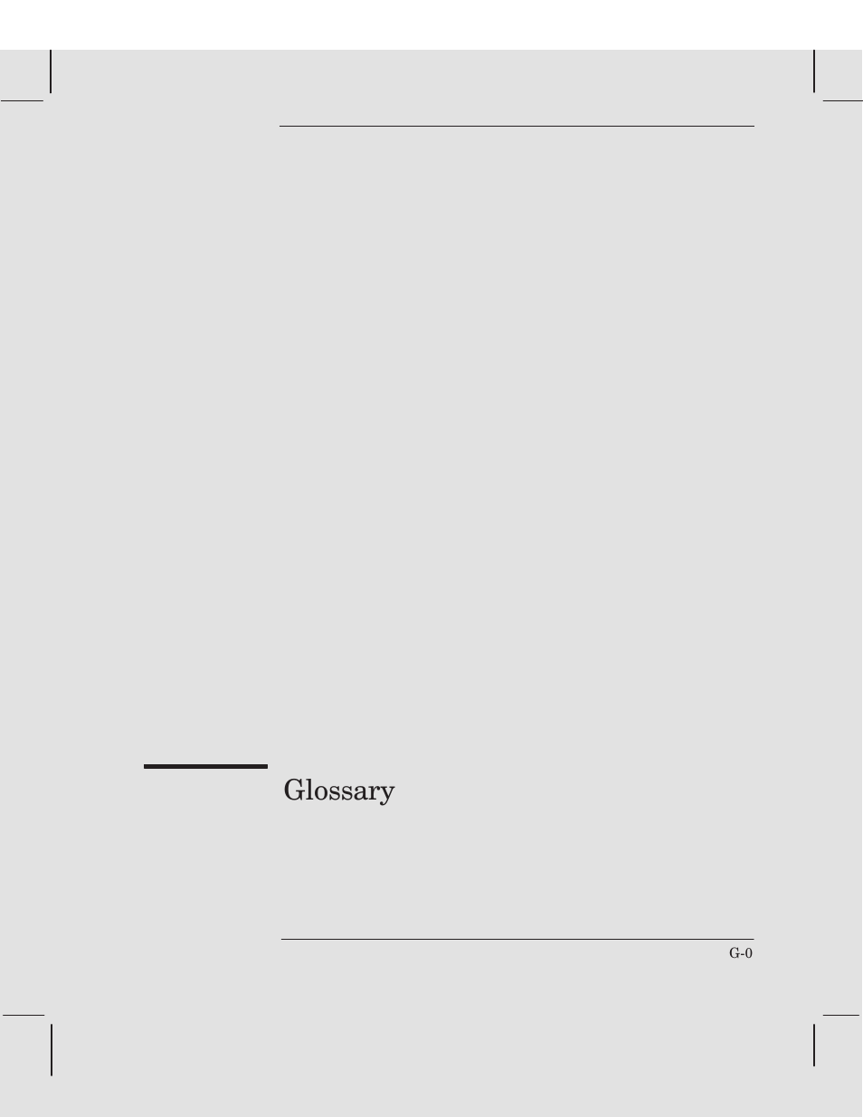 Glossary | HP 220 User Manual | Page 227 / 246