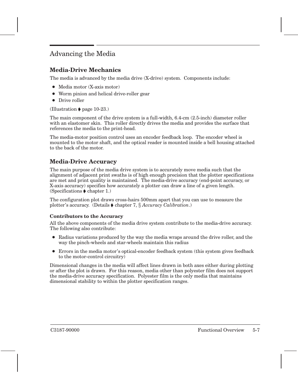 Advancing the media | HP 220 User Manual | Page 39 / 246