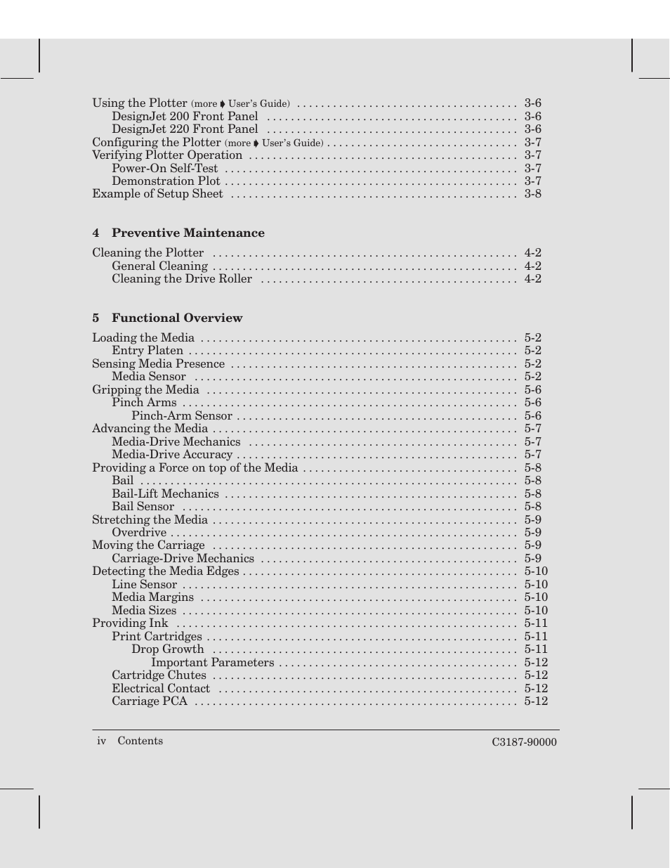 HP 220 User Manual | Page 6 / 246