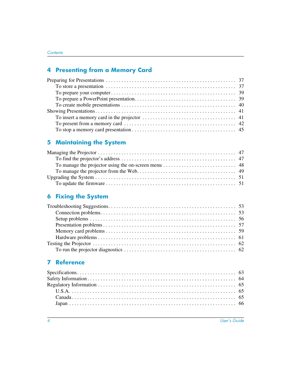 HP L1619A User Manual | Page 4 / 72