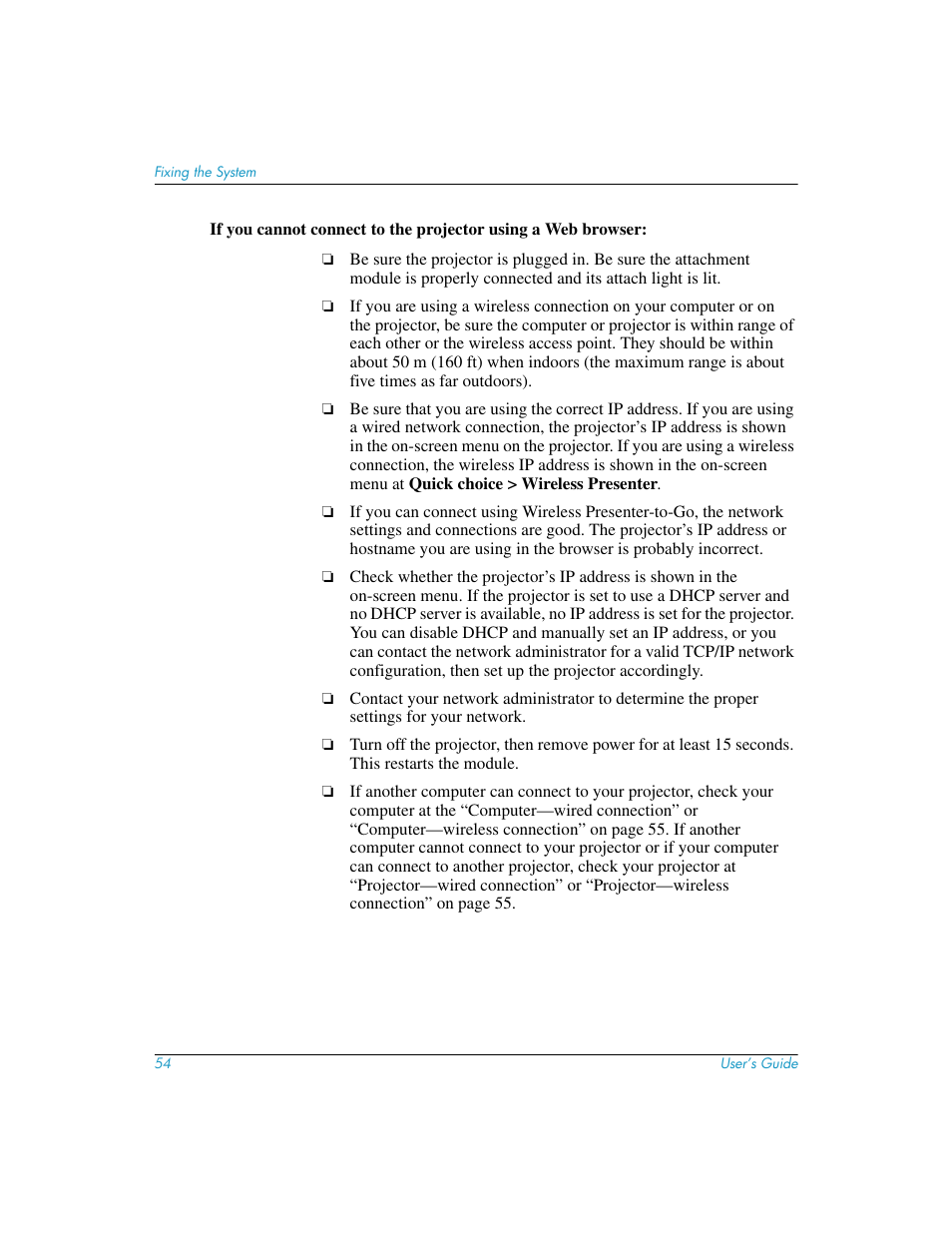 HP L1619A User Manual | Page 54 / 72