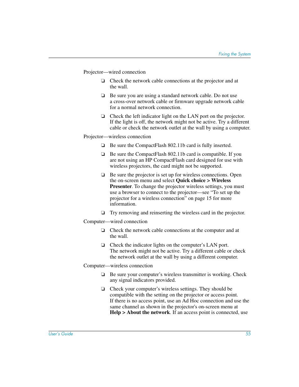 HP L1619A User Manual | Page 55 / 72