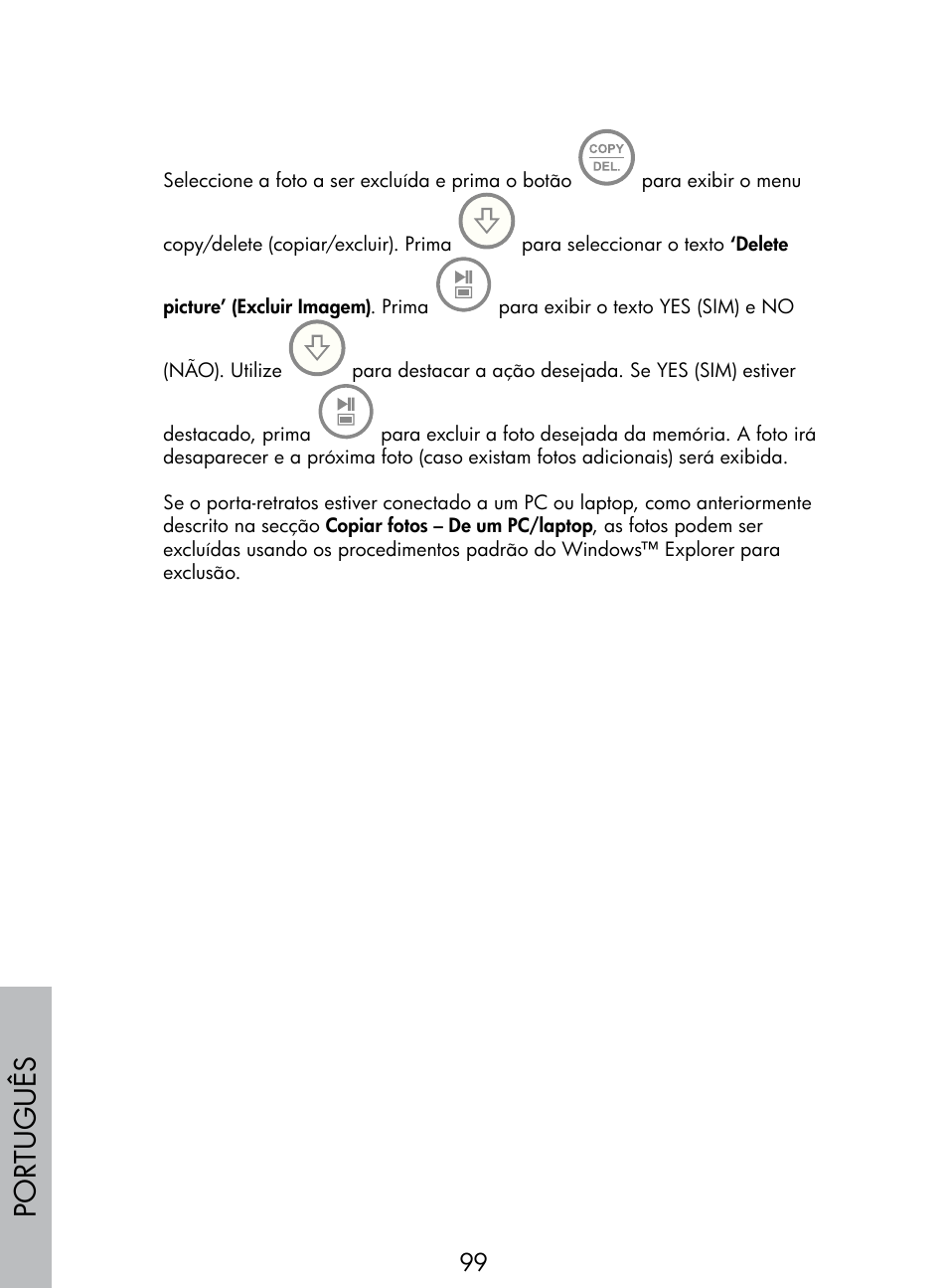 Por tuguês | HP DF770 User Manual | Page 100 / 356