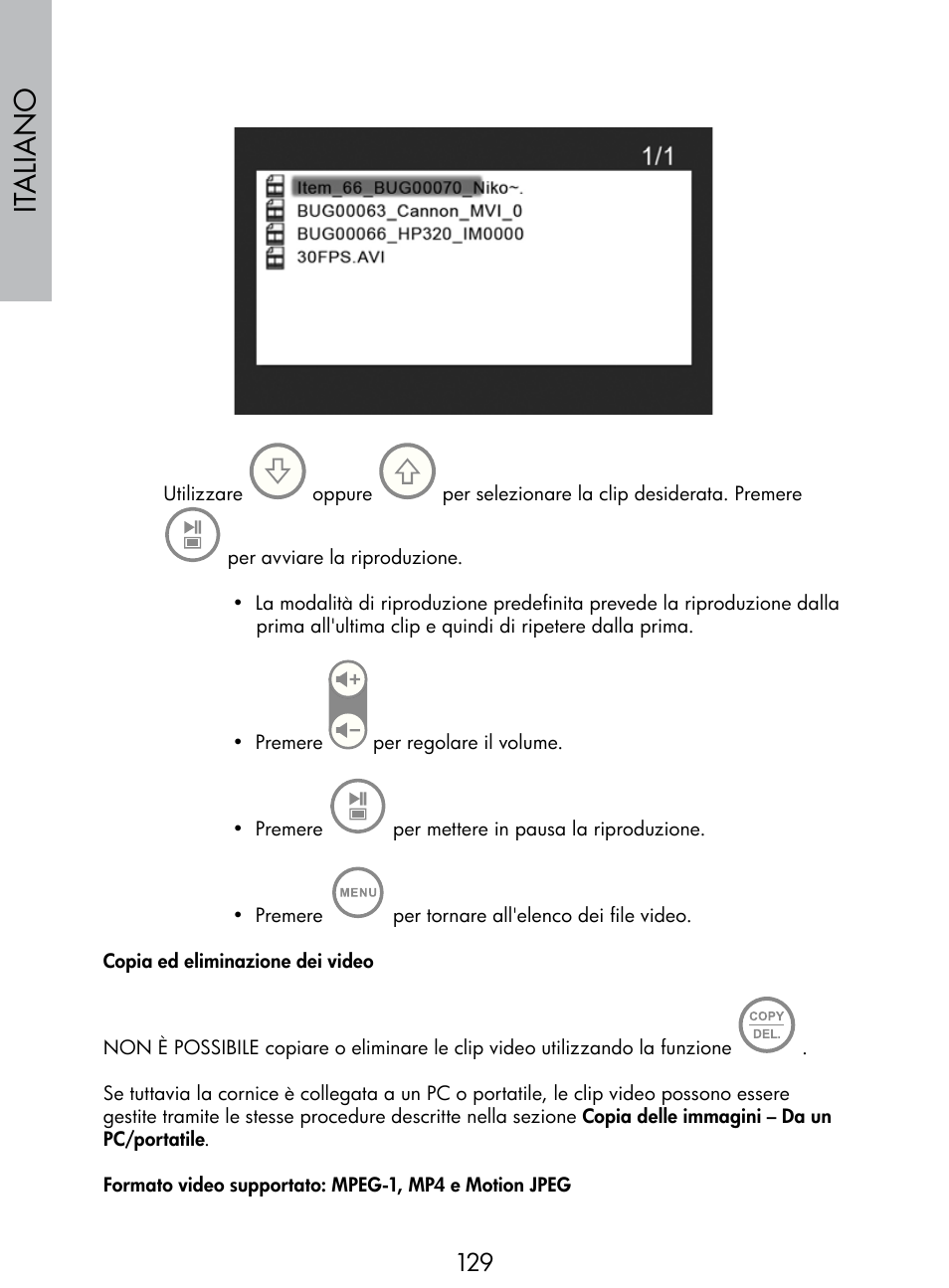 Italiano | HP DF770 User Manual | Page 130 / 356