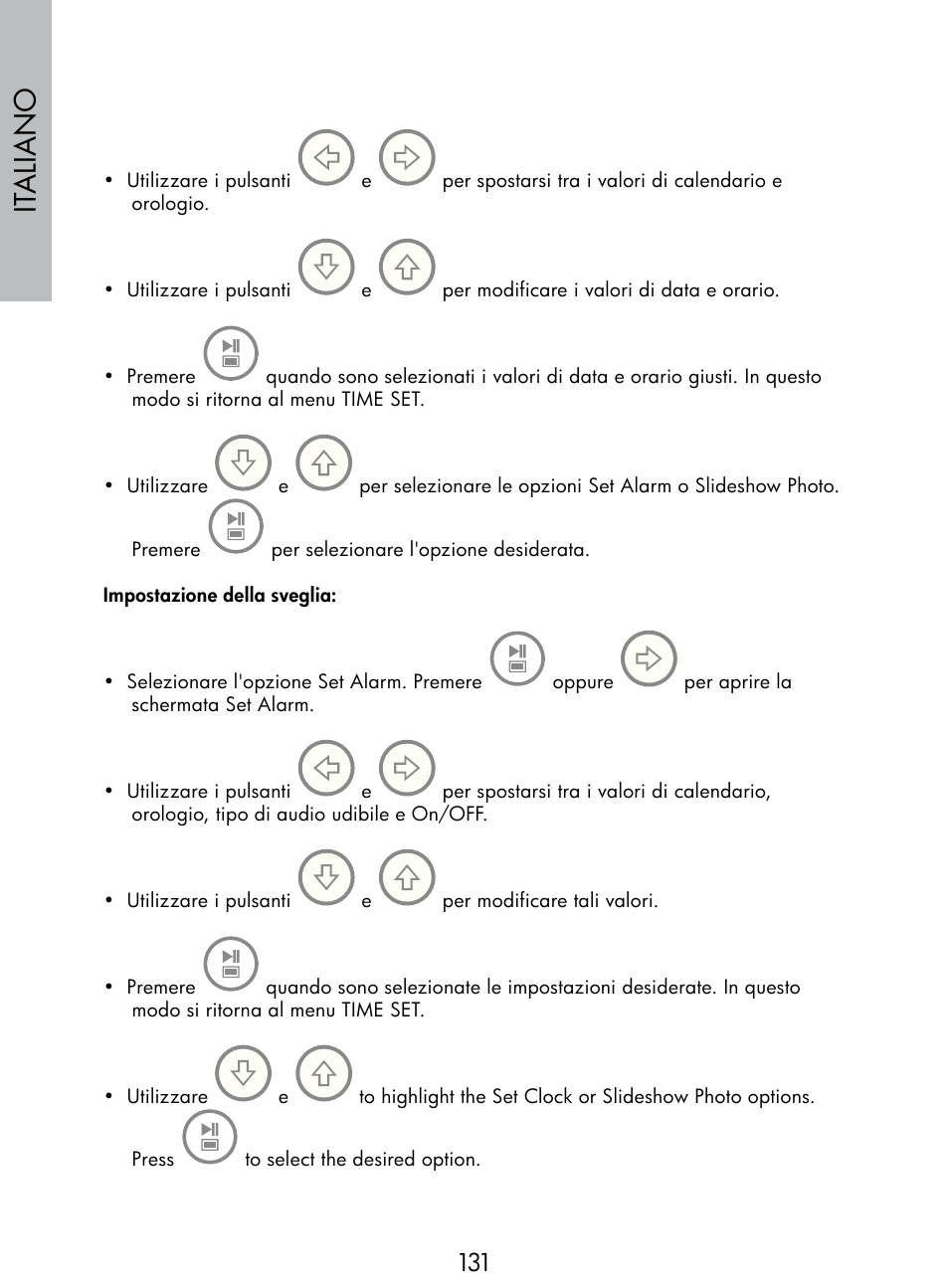 Italiano | HP DF770 User Manual | Page 132 / 356