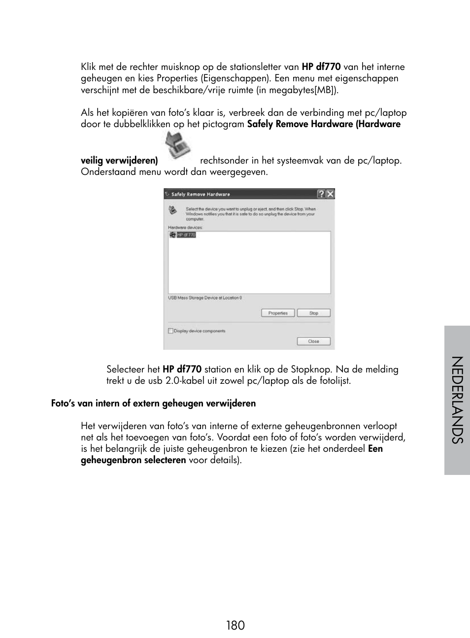 Nede rlan d s | HP DF770 User Manual | Page 181 / 356