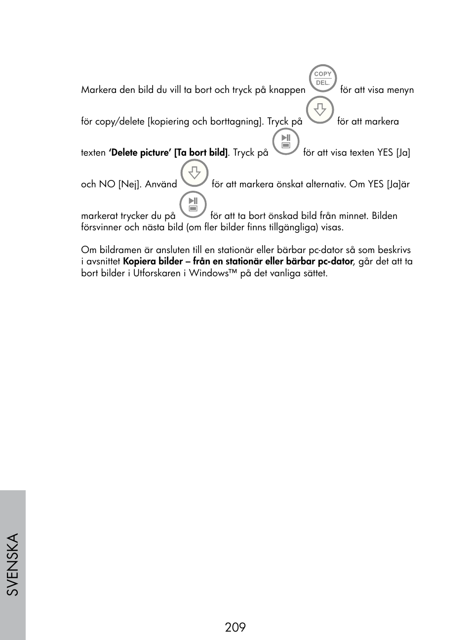 Sv enska | HP DF770 User Manual | Page 210 / 356