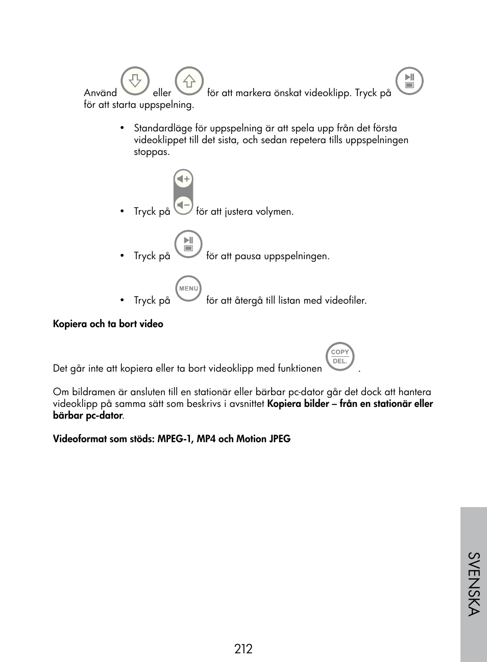 Sv enska | HP DF770 User Manual | Page 213 / 356