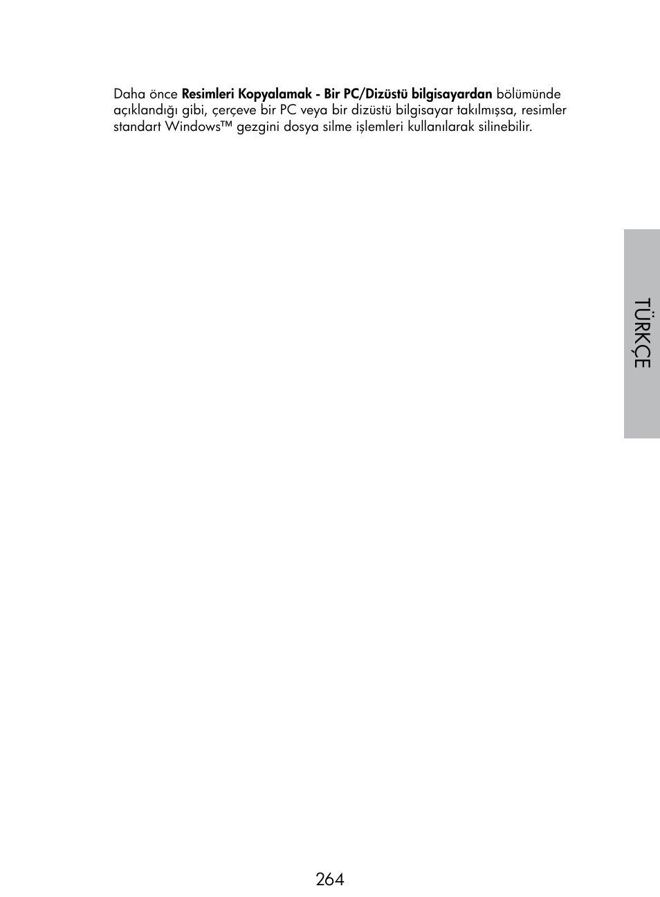 Türkç e | HP DF770 User Manual | Page 265 / 356