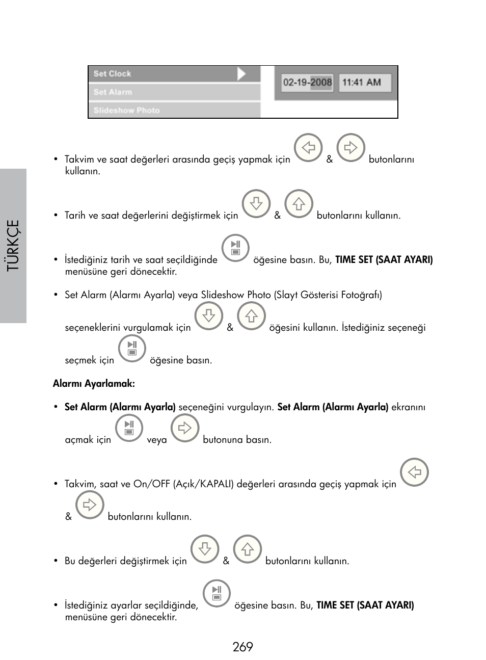 Türkç e | HP DF770 User Manual | Page 270 / 356