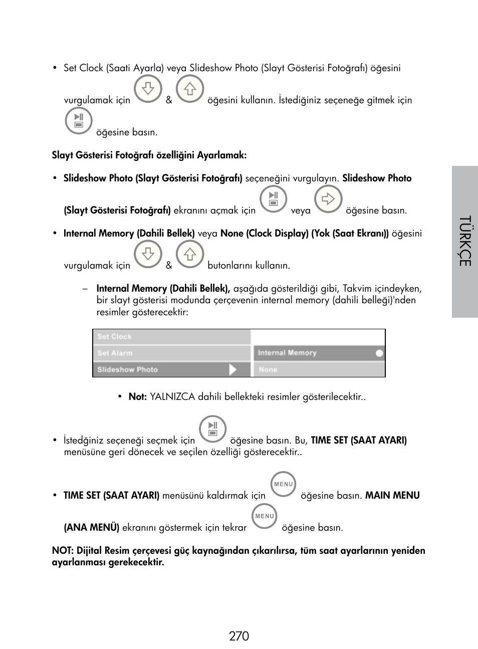 Türkç e | HP DF770 User Manual | Page 271 / 356